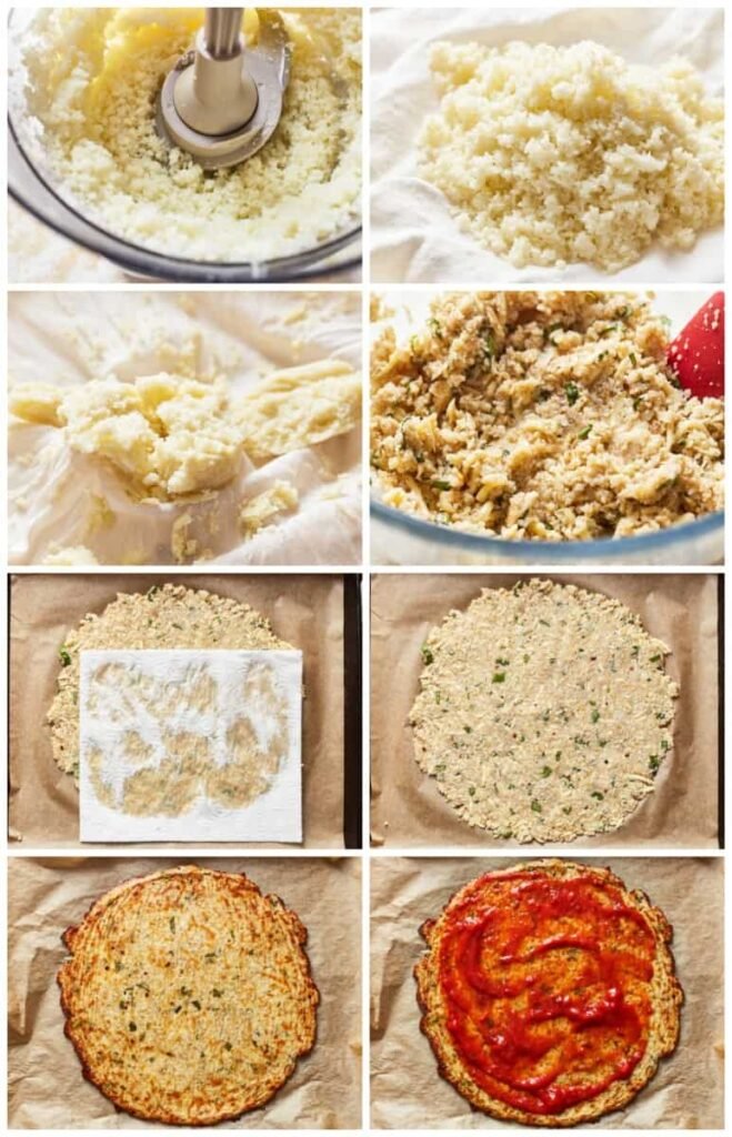 How To Make Keto-friendly Cauliflower Pizza Crust